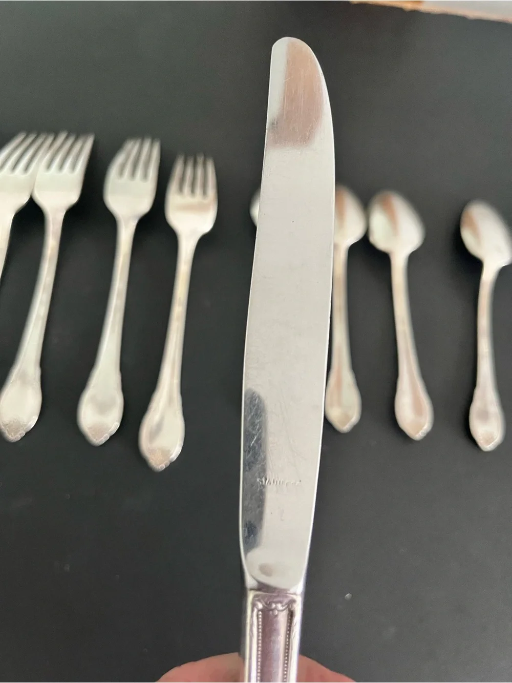 Vtg 1940’s Rogers Bros “Remembrance” Silverplate Lot 12 Pieces